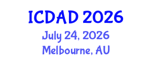 International Conference on Dementia and Alzheimer's Disease (ICDAD) July 24, 2026 - Melbourne, Australia International Conference on Dementia and Alzheimer's Disease (ICDAD) July 24, 2026 - Melbourne, Australia