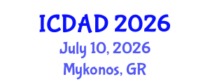 International Conference on Dementia and Alzheimer's Disease (ICDAD) July 10, 2026 - Mykonos, Greece International Conference on Dementia and Alzheimer's Disease (ICDAD) July 10, 2026 - Mykonos, Greece