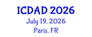 International Conference on Dementia and Alzheimer's Disease (ICDAD) July 19, 2026 - Paris, France International Conference on Dementia and Alzheimer's Disease (ICDAD) July 19, 2026 - Paris, France