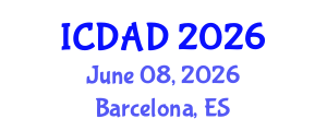 International Conference on Dementia and Alzheimer's Disease (ICDAD) June 08, 2026 - Barcelona, Spain International Conference on Dementia and Alzheimer's Disease (ICDAD) June 08, 2026 - Barcelona, Spain