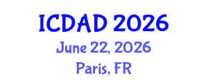 International Conference on Dementia and Alzheimer's Disease (ICDAD) June 22, 2026 - Paris, France International Conference on Dementia and Alzheimer's Disease (ICDAD) June 22, 2026 - Paris, France