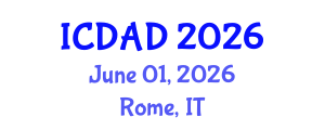 International Conference on Dementia and Alzheimer's Disease (ICDAD) June 01, 2026 - Rome, Italy International Conference on Dementia and Alzheimer's Disease (ICDAD) June 01, 2026 - Rome, Italy