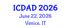 International Conference on Dementia and Alzheimer's Disease (ICDAD) June 22, 2026 - Venice, Italy International Conference on Dementia and Alzheimer's Disease (ICDAD) June 22, 2026 - Venice, Italy