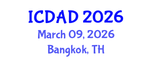 International Conference on Dementia and Alzheimer's Disease (ICDAD) March 09, 2026 - Bangkok, Thailand International Conference on Dementia and Alzheimer's Disease (ICDAD) March 09, 2026 - Bangkok, Thailand