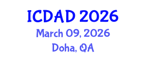 International Conference on Dementia and Alzheimer's Disease (ICDAD) March 09, 2026 - Doha, Qatar International Conference on Dementia and Alzheimer's Disease (ICDAD) March 09, 2026 - Doha, Qatar