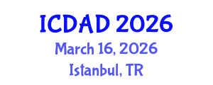International Conference on Dementia and Alzheimer's Disease (ICDAD) March 16, 2026 - Istanbul, Turkey International Conference on Dementia and Alzheimer's Disease (ICDAD) March 16, 2026 - Istanbul, Turkey