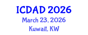 International Conference on Dementia and Alzheimer's Disease (ICDAD) March 23, 2026 - Kuwait, Kuwait International Conference on Dementia and Alzheimer's Disease (ICDAD) March 23, 2026 - Kuwait, Kuwait
