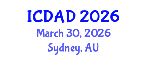 International Conference on Dementia and Alzheimer's Disease (ICDAD) March 30, 2026 - Sydney, Australia International Conference on Dementia and Alzheimer's Disease (ICDAD) March 30, 2026 - Sydney, Australia