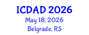 International Conference on Dementia and Alzheimer's Disease (ICDAD) May 18, 2026 - Belgrade, Serbia International Conference on Dementia and Alzheimer's Disease (ICDAD) May 18, 2026 - Belgrade, Serbia