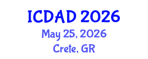 International Conference on Dementia and Alzheimer's Disease (ICDAD) May 25, 2026 - Crete, Greece International Conference on Dementia and Alzheimer's Disease (ICDAD) May 25, 2026 - Crete, Greece