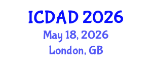 International Conference on Dementia and Alzheimer's Disease (ICDAD) May 18, 2026 - London, United Kingdom International Conference on Dementia and Alzheimer's Disease (ICDAD) May 18, 2026 - London, United Kingdom