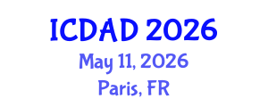 International Conference on Dementia and Alzheimer's Disease (ICDAD) May 11, 2026 - Paris, France International Conference on Dementia and Alzheimer's Disease (ICDAD) May 11, 2026 - Paris, France