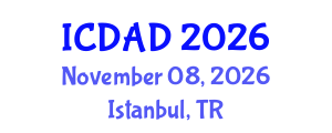 International Conference on Dementia and Alzheimer's Disease (ICDAD) November 08, 2026 - Istanbul, Turkey International Conference on Dementia and Alzheimer's Disease (ICDAD) November 08, 2026 - Istanbul, Turkey