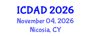 International Conference on Dementia and Alzheimer's Disease (ICDAD) November 04, 2026 - Nicosia, Cyprus International Conference on Dementia and Alzheimer's Disease (ICDAD) November 04, 2026 - Nicosia, Cyprus
