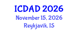 International Conference on Dementia and Alzheimer's Disease (ICDAD) November 15, 2026 - Reykjavik, Iceland International Conference on Dementia and Alzheimer's Disease (ICDAD) November 15, 2026 - Reykjavik, Iceland