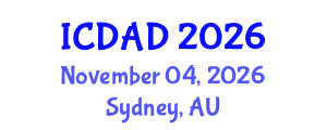 International Conference on Dementia and Alzheimer's Disease (ICDAD) November 04, 2026 - Sydney, Australia International Conference on Dementia and Alzheimer's Disease (ICDAD) November 04, 2026 - Sydney, Australia