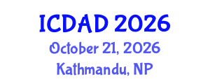 International Conference on Dementia and Alzheimer's Disease (ICDAD) October 21, 2026 - Kathmandu, Nepal International Conference on Dementia and Alzheimer's Disease (ICDAD) October 21, 2026 - Kathmandu, Nepal