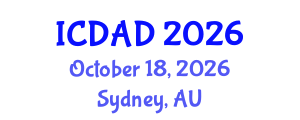 International Conference on Dementia and Alzheimer's Disease (ICDAD) October 18, 2026 - Sydney, Australia International Conference on Dementia and Alzheimer's Disease (ICDAD) October 18, 2026 - Sydney, Australia