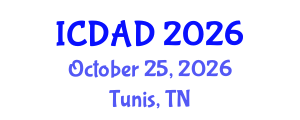 International Conference on Dementia and Alzheimer's Disease (ICDAD) October 25, 2026 - Tunis, Tunisia International Conference on Dementia and Alzheimer's Disease (ICDAD) October 25, 2026 - Tunis, Tunisia