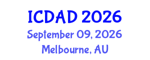 International Conference on Dementia and Alzheimer's Disease (ICDAD) September 09, 2026 - Melbourne, Australia International Conference on Dementia and Alzheimer's Disease (ICDAD) September 09, 2026 - Melbourne, Australia