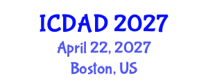 International Conference on Dementia and Alzheimer's Disease (ICDAD) April 22, 2027 - Boston, United States International Conference on Dementia and Alzheimer's Disease (ICDAD) April 22, 2027 - Boston, United States