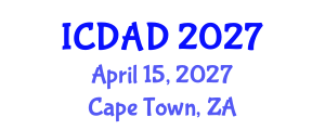 International Conference on Dementia and Alzheimer's Disease (ICDAD) April 15, 2027 - Cape Town, South Africa International Conference on Dementia and Alzheimer's Disease (ICDAD) April 15, 2027 - Cape Town, South Africa