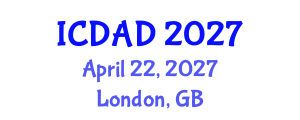 International Conference on Dementia and Alzheimer's Disease (ICDAD) April 22, 2027 - London, United Kingdom International Conference on Dementia and Alzheimer's Disease (ICDAD) April 22, 2027 - London, United Kingdom