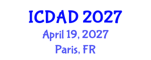 International Conference on Dementia and Alzheimer's Disease (ICDAD) April 19, 2027 - Paris, France International Conference on Dementia and Alzheimer's Disease (ICDAD) April 19, 2027 - Paris, France