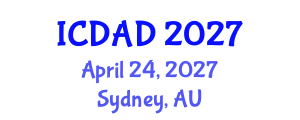 International Conference on Dementia and Alzheimer's Disease (ICDAD) April 24, 2027 - Sydney, Australia International Conference on Dementia and Alzheimer's Disease (ICDAD) April 24, 2027 - Sydney, Australia