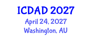 International Conference on Dementia and Alzheimer's Disease (ICDAD) April 24, 2027 - Washington, Australia International Conference on Dementia and Alzheimer's Disease (ICDAD) April 24, 2027 - Washington, Australia