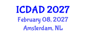 International Conference on Dementia and Alzheimer's Disease (ICDAD) February 08, 2027 - Amsterdam, Netherlands International Conference on Dementia and Alzheimer's Disease (ICDAD) February 08, 2027 - Amsterdam, Netherlands