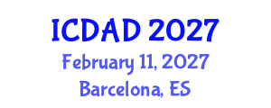 International Conference on Dementia and Alzheimer's Disease (ICDAD) February 11, 2027 - Barcelona, Spain International Conference on Dementia and Alzheimer's Disease (ICDAD) February 11, 2027 - Barcelona, Spain
