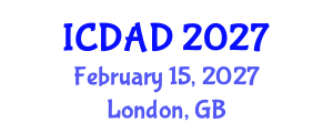 International Conference on Dementia and Alzheimer's Disease (ICDAD) February 15, 2027 - London, United Kingdom International Conference on Dementia and Alzheimer's Disease (ICDAD) February 15, 2027 - London, United Kingdom