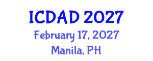 International Conference on Dementia and Alzheimer's Disease (ICDAD) February 17, 2027 - Manila, Philippines International Conference on Dementia and Alzheimer's Disease (ICDAD) February 17, 2027 - Manila, Philippines