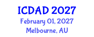 International Conference on Dementia and Alzheimer's Disease (ICDAD) February 01, 2027 - Melbourne, Australia International Conference on Dementia and Alzheimer's Disease (ICDAD) February 01, 2027 - Melbourne, Australia