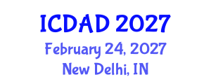 International Conference on Dementia and Alzheimer's Disease (ICDAD) February 24, 2027 - New Delhi, India International Conference on Dementia and Alzheimer's Disease (ICDAD) February 24, 2027 - New Delhi, India