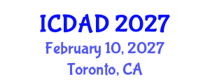 International Conference on Dementia and Alzheimer's Disease (ICDAD) February 10, 2027 - Toronto, Canada International Conference on Dementia and Alzheimer's Disease (ICDAD) February 10, 2027 - Toronto, Canada