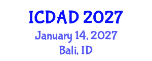 International Conference on Dementia and Alzheimer's Disease (ICDAD) January 14, 2027 - Bali, Indonesia International Conference on Dementia and Alzheimer's Disease (ICDAD) January 14, 2027 - Bali, Indonesia