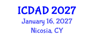 International Conference on Dementia and Alzheimer's Disease (ICDAD) January 16, 2027 - Nicosia, Cyprus International Conference on Dementia and Alzheimer's Disease (ICDAD) January 16, 2027 - Nicosia, Cyprus