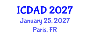 International Conference on Dementia and Alzheimer's Disease (ICDAD) January 25, 2027 - Paris, France International Conference on Dementia and Alzheimer's Disease (ICDAD) January 25, 2027 - Paris, France