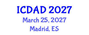 International Conference on Dementia and Alzheimer's Disease (ICDAD) March 25, 2027 - Madrid, Spain International Conference on Dementia and Alzheimer's Disease (ICDAD) March 25, 2027 - Madrid, Spain