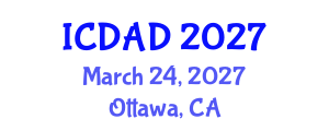 International Conference on Dementia and Alzheimer's Disease (ICDAD) March 24, 2027 - Ottawa, Canada International Conference on Dementia and Alzheimer's Disease (ICDAD) March 24, 2027 - Ottawa, Canada