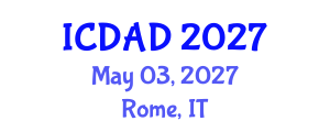International Conference on Dementia and Alzheimer's Disease (ICDAD) May 03, 2027 - Rome, Italy International Conference on Dementia and Alzheimer's Disease (ICDAD) May 03, 2027 - Rome, Italy