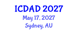 International Conference on Dementia and Alzheimer's Disease (ICDAD) May 17, 2027 - Sydney, Australia International Conference on Dementia and Alzheimer's Disease (ICDAD) May 17, 2027 - Sydney, Australia