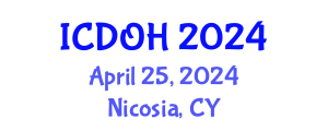 International Conference on Dental and Oral Health (ICDOH) April 25, 2024 - Nicosia, Cyprus
