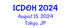 International Conference on Dental and Oral Health (ICDOH) August 15, 2024 - Tokyo, Japan