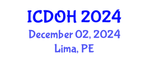International Conference on Dental and Oral Health (ICDOH) December 02, 2024 - Lima, Peru
