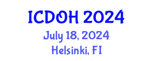 International Conference on Dental and Oral Health (ICDOH) July 18, 2024 - Helsinki, Finland