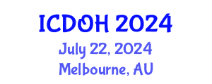 International Conference on Dental and Oral Health (ICDOH) July 22, 2024 - Melbourne, Australia