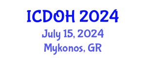 International Conference on Dental and Oral Health (ICDOH) July 15, 2024 - Mykonos, Greece